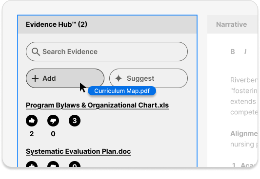 Evidence Hub screenshot